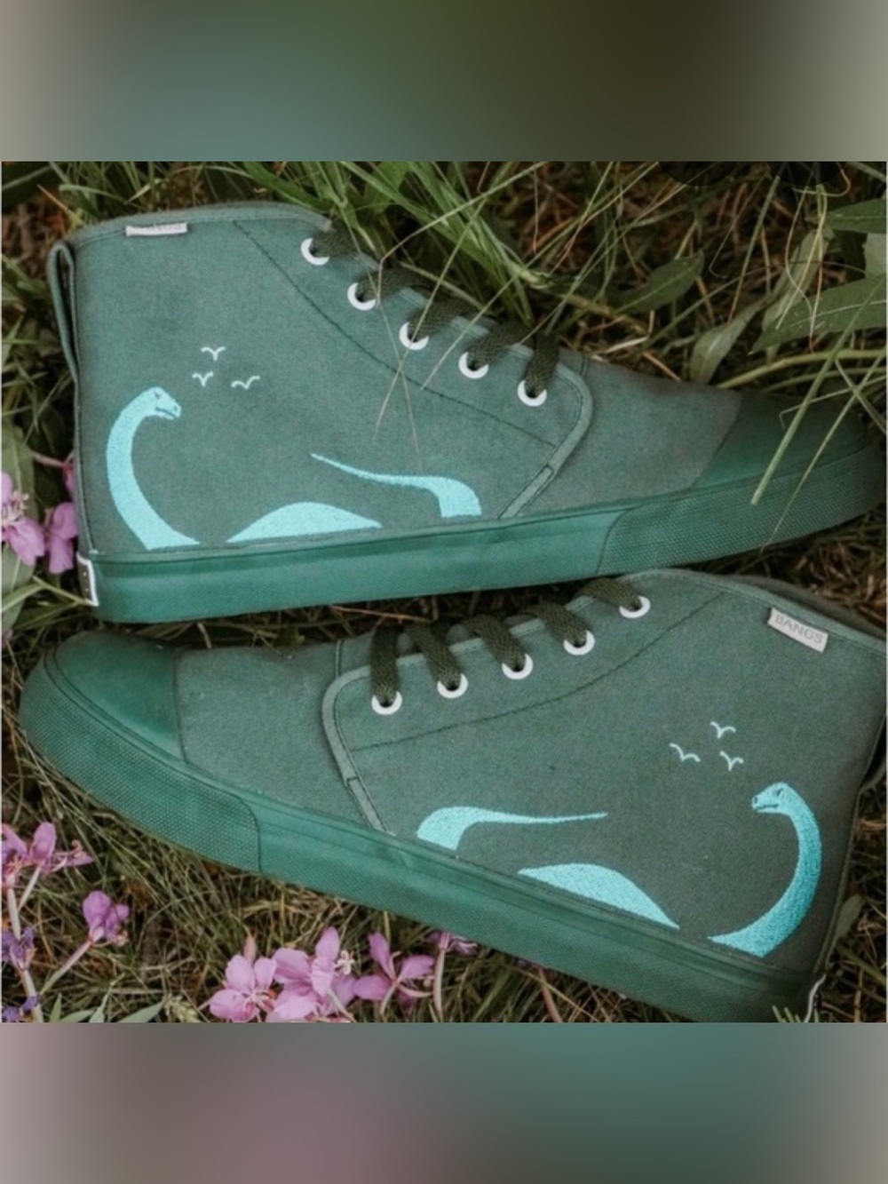 BANGS Shoes Prehistoric High Tops women’s size 7 men’s size 5.5